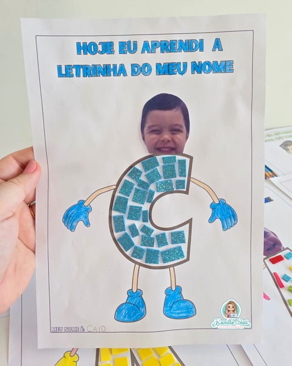 Hoje eu aprendi a letrinha do meu nome - Imagem 3
