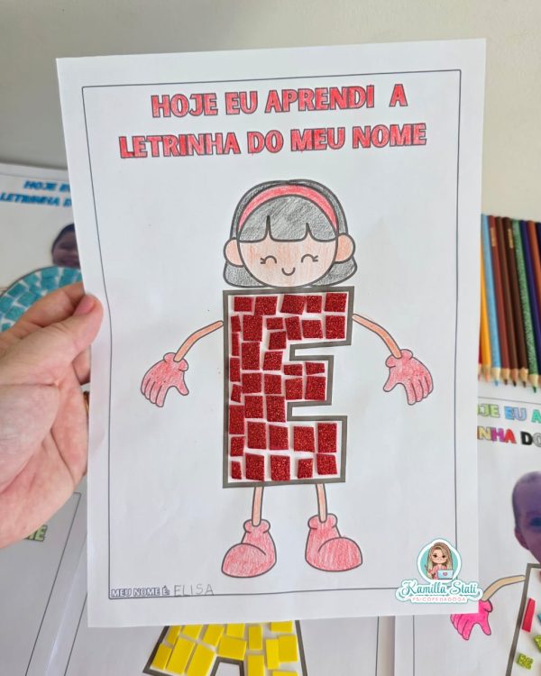 Hoje eu aprendi a letrinha do meu nome - Imagem 4