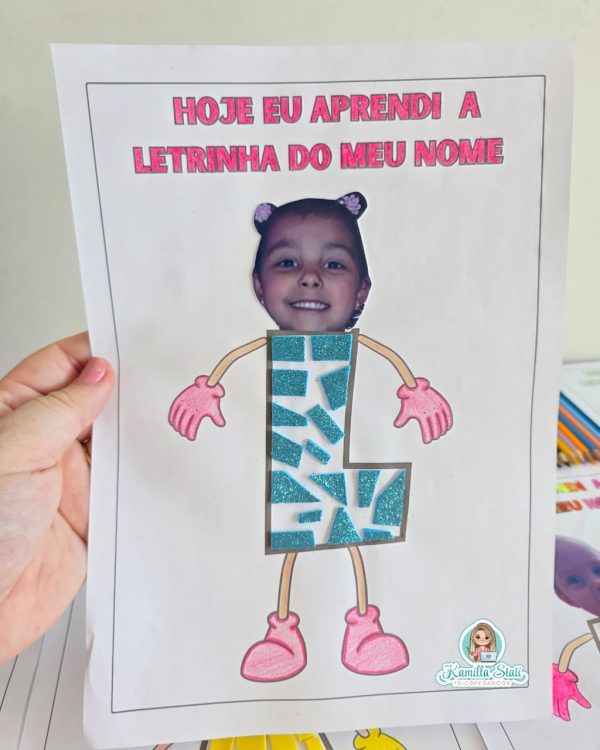 Hoje eu aprendi a letrinha do meu nome - Imagem 5