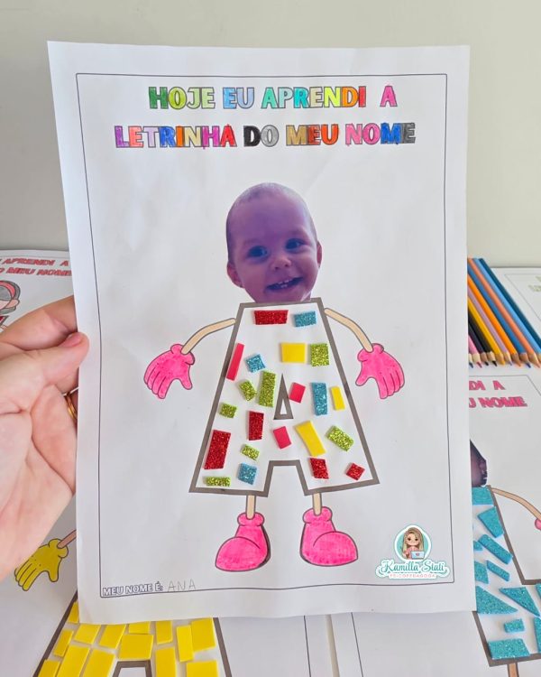 Hoje eu aprendi a letrinha do meu nome - Imagem 6