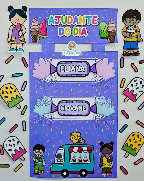 Ajudante do dia: doce aventura