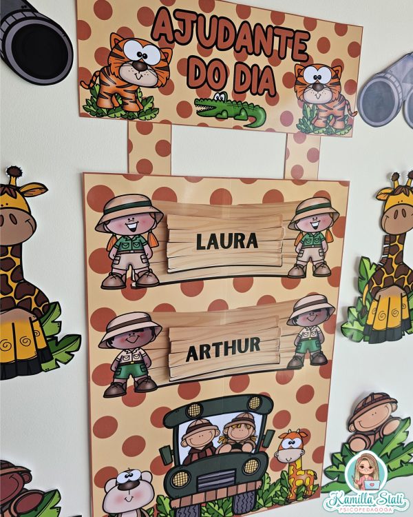 Ajudante do dia: Safari