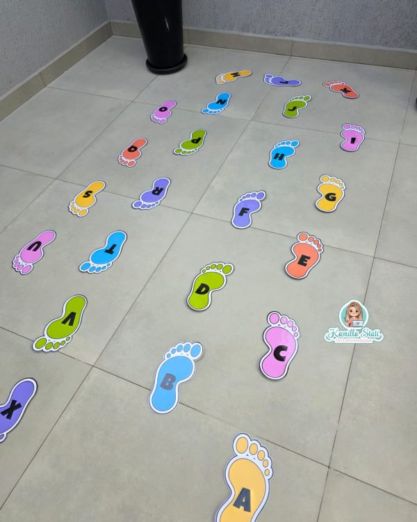 Circuito: alfabeto com os pés - Imagem 4