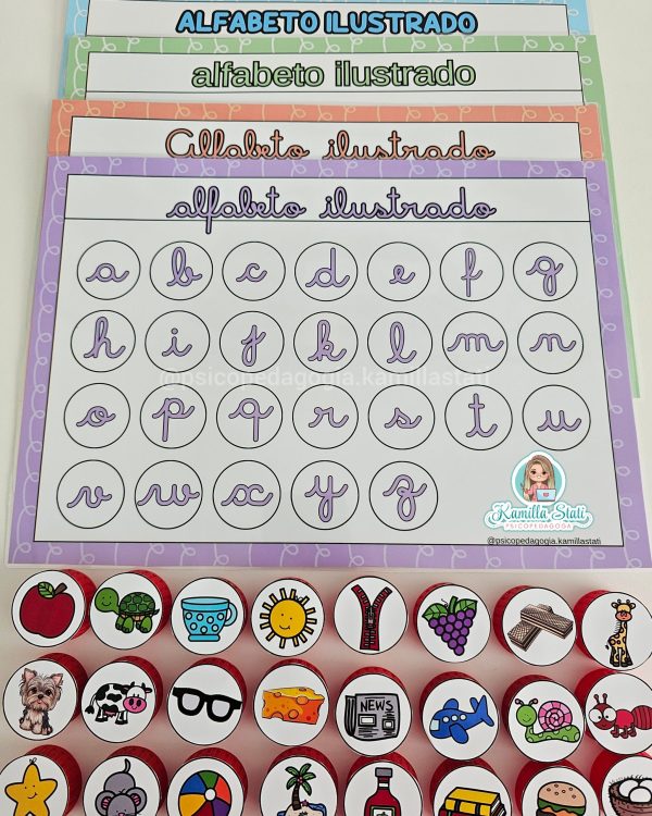 Alfabeto ilustrado - Imagem 6