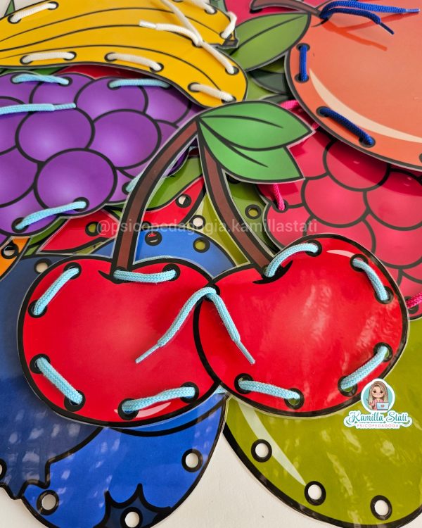 Alinhavo frutas - Imagem 4
