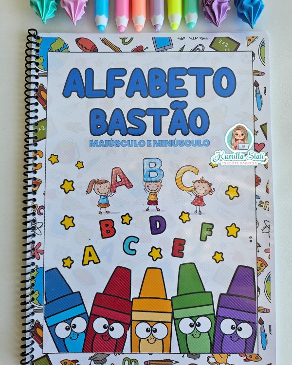 Apostila: Alfabeto letra bastão
