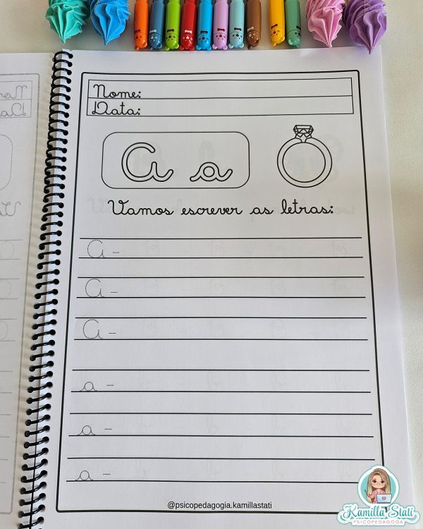 Apostila: Alfabeto cursivo - Imagem 3