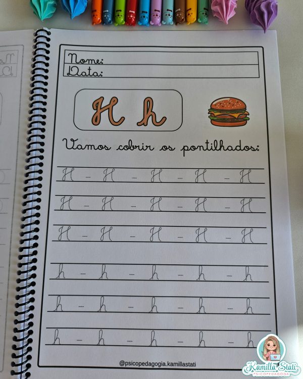 Apostila: Alfabeto cursivo - Imagem 6