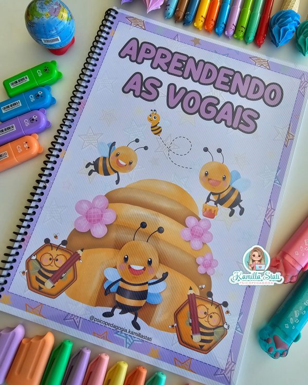 Apostila aprendendo as vogais