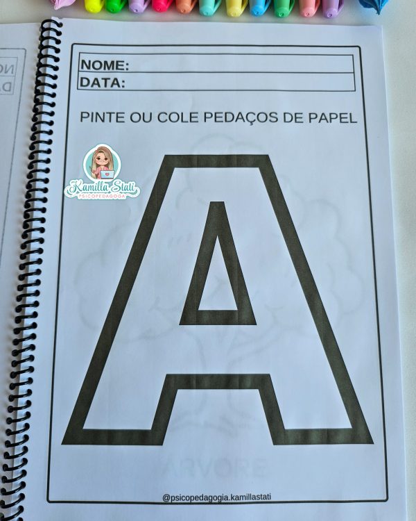 Apostila: aprendendo o alfabeto - Imagem 3