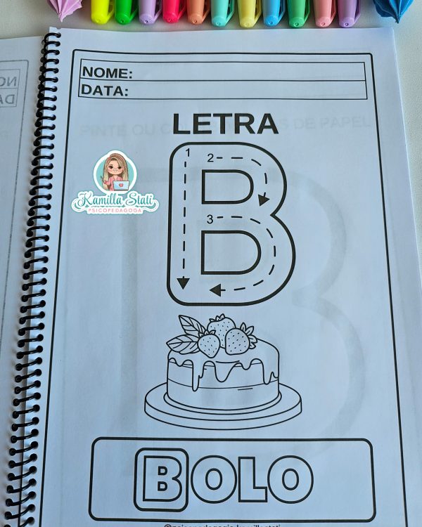 Apostila: aprendendo o alfabeto - Imagem 5