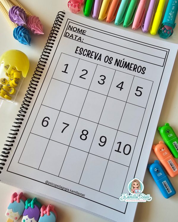 Apostila aprendendo os números - Imagem 2