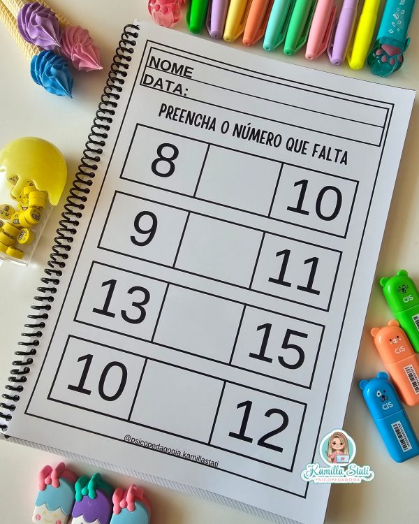 Apostila aprendendo os números - Imagem 7