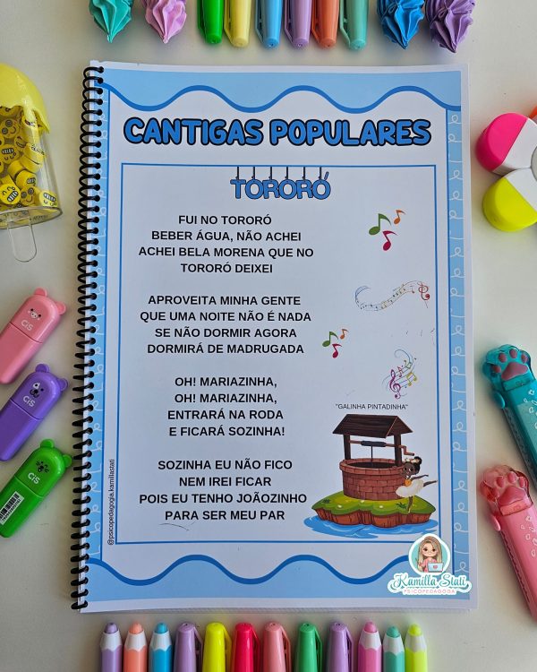 Apostila cantigas populares - Imagem 3