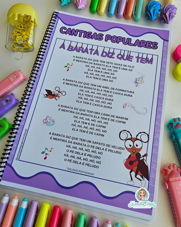 Apostila cantigas populares - Imagem 4