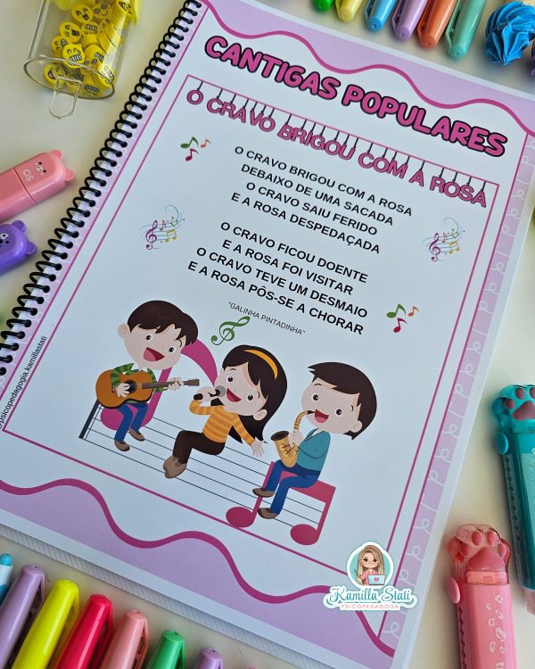 Apostila cantigas populares - Imagem 6