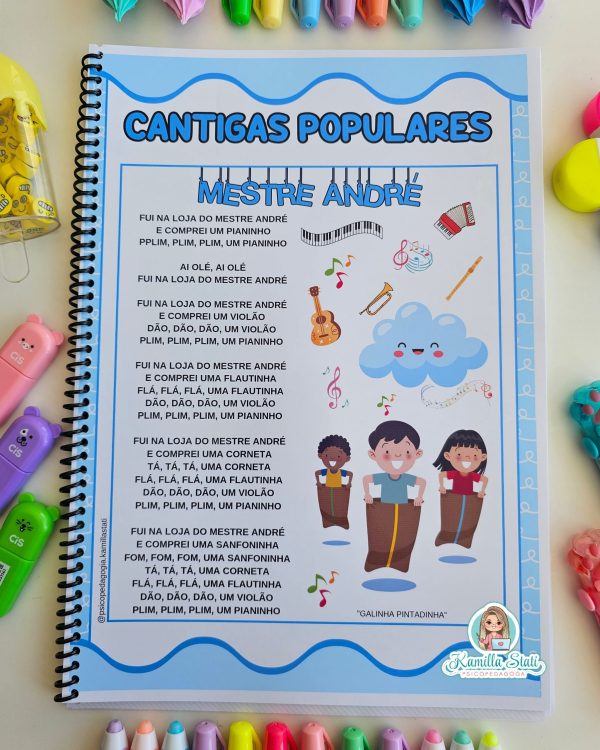 Apostila cantigas populares - Imagem 7