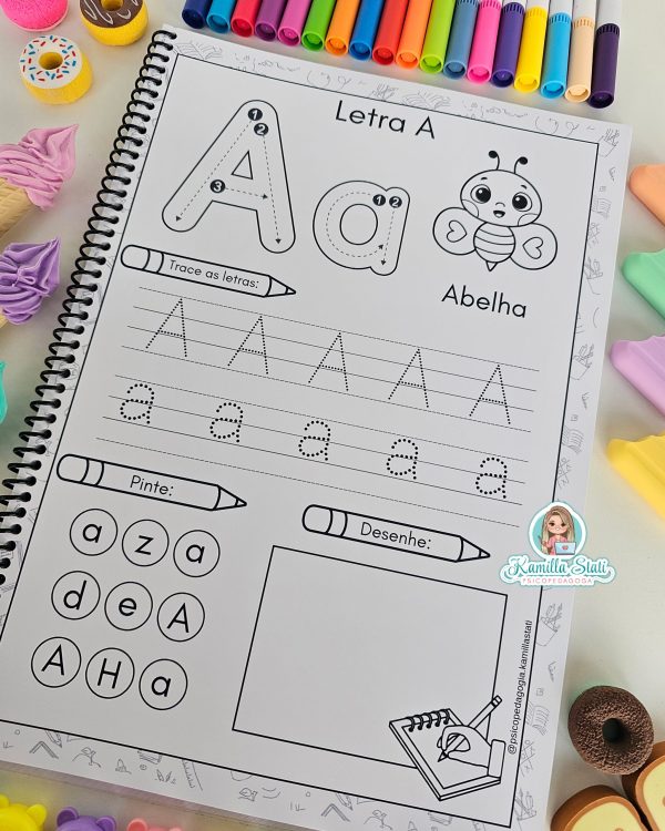 Apostila de alfabetização: atividades interativas - Imagem 2