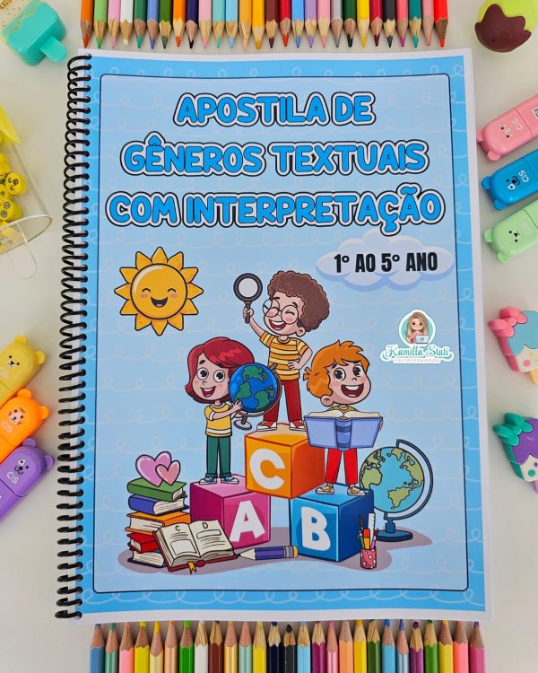 Apostila de gêneros textuais com interpretação