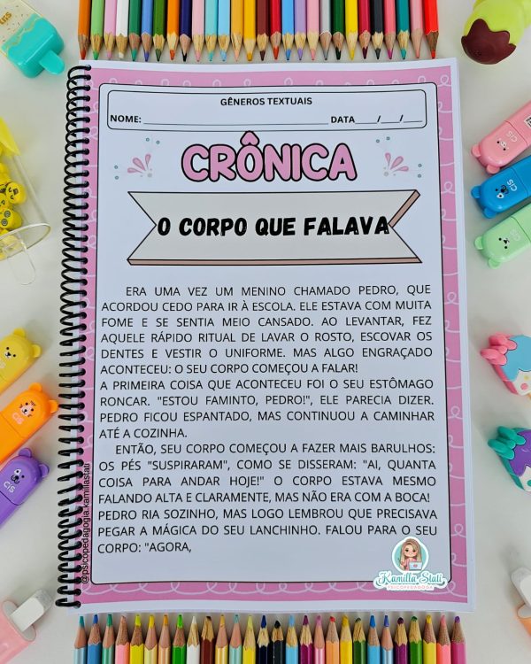Apostila de gêneros textuais com interpretação - Imagem 12