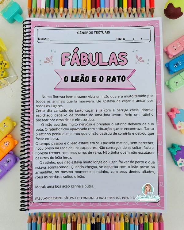 Apostila de gêneros textuais com interpretação - Imagem 2