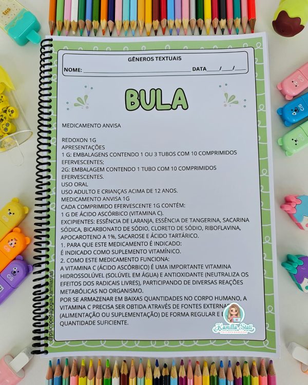 Apostila de gêneros textuais com interpretação - Imagem 6