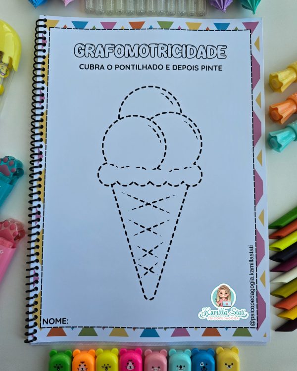 Apostila de grafomotricidade - Imagem 3