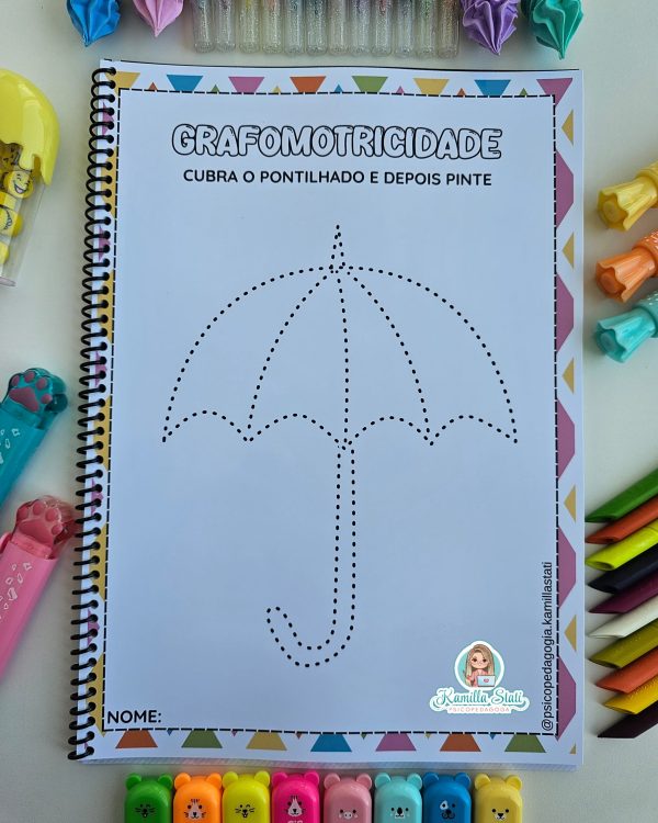 Apostila de grafomotricidade - Imagem 4