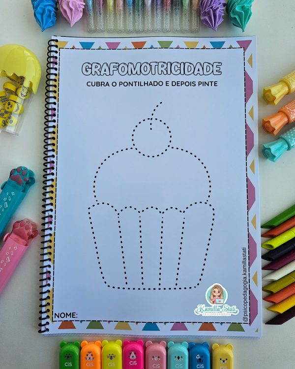 Apostila de grafomotricidade - Imagem 5