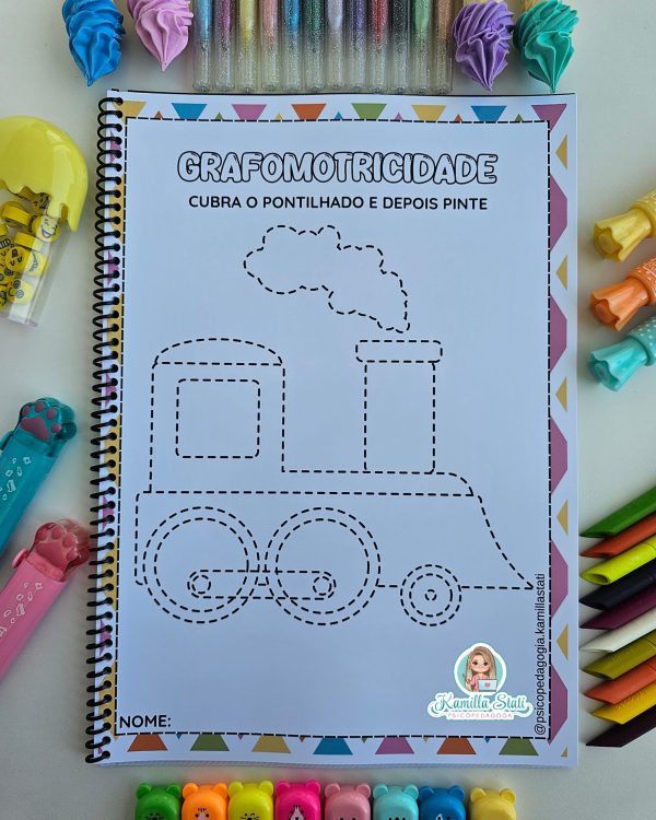 Apostila de grafomotricidade - Imagem 6
