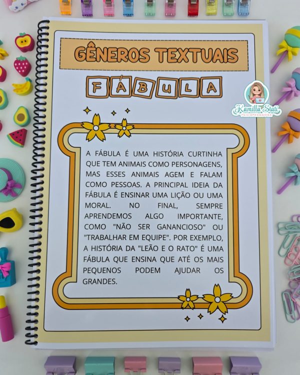 Apostila de leitura gêneros textuais - Imagem 10
