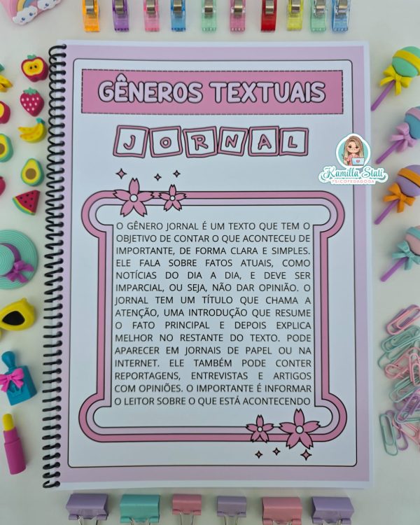 Apostila de leitura gêneros textuais - Imagem 2