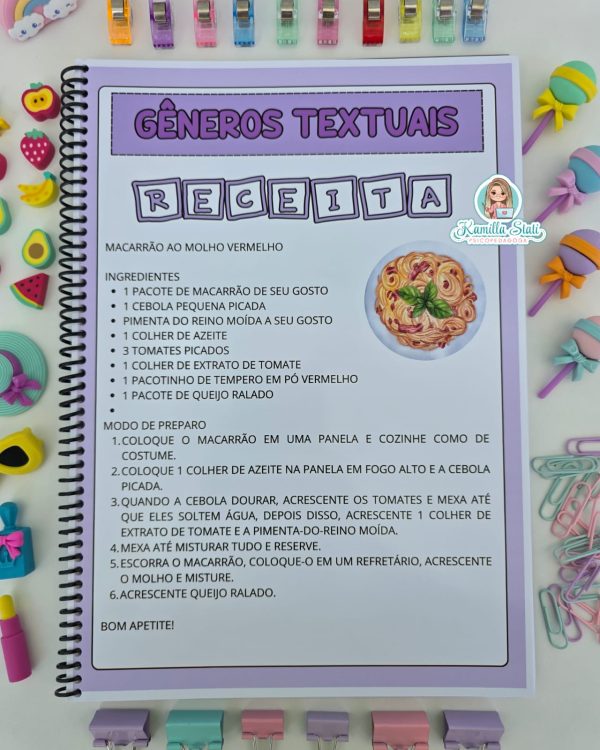 Apostila de leitura gêneros textuais - Imagem 7