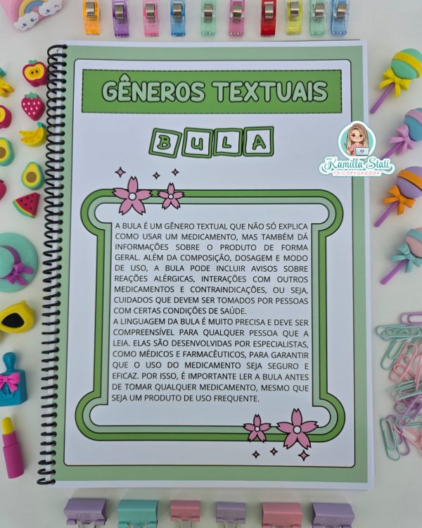 Apostila de leitura gêneros textuais - Imagem 8