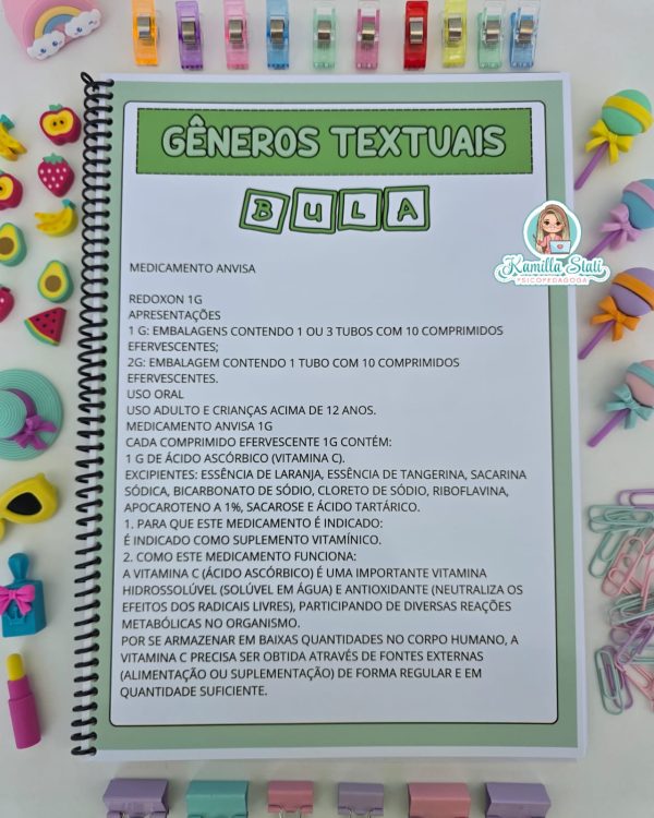 Apostila de leitura gêneros textuais - Imagem 9