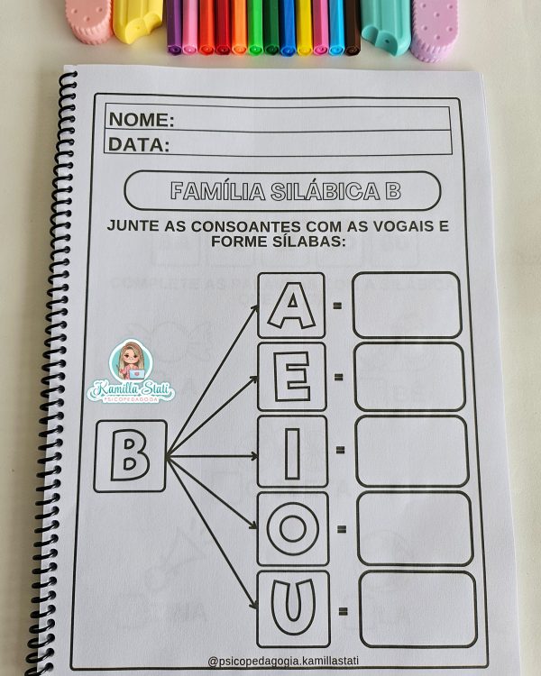 Apostila: famílias silábicas simples - Imagem 2