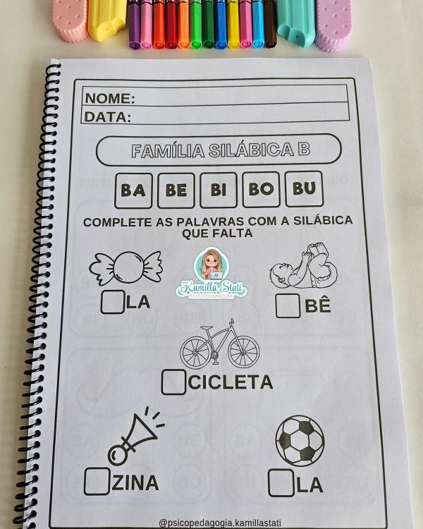 Apostila: famílias silábicas simples - Imagem 3