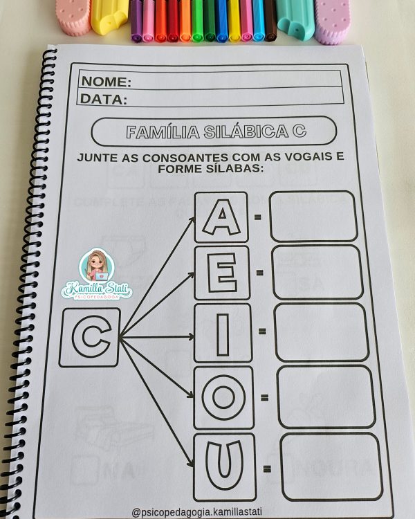 Apostila: famílias silábicas simples - Imagem 5