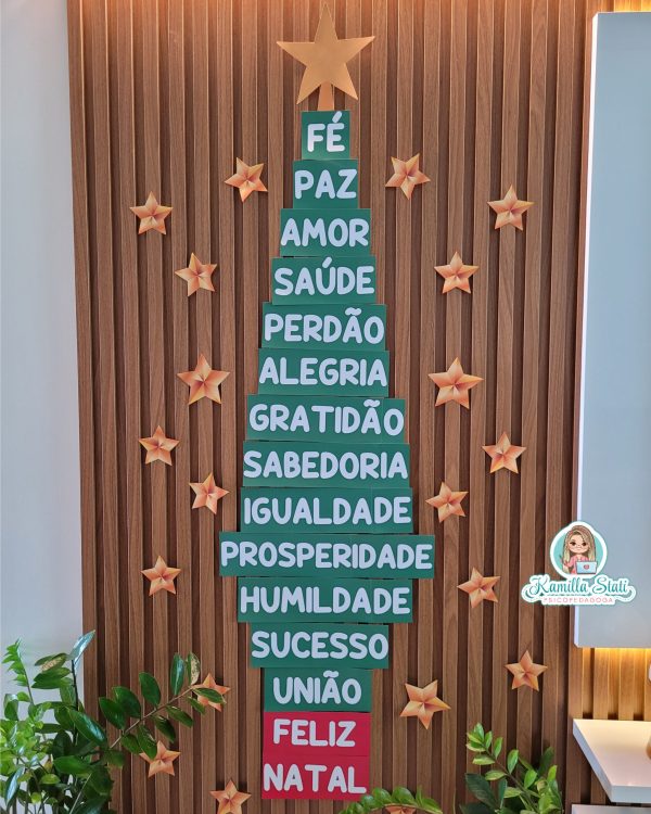 Árvore dos adjetivos natalino - Imagem 2