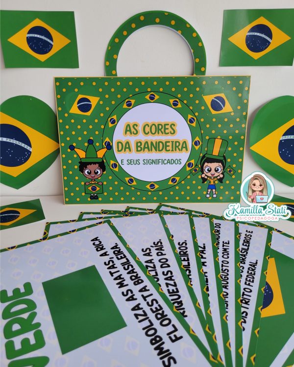 As cores da bandeira