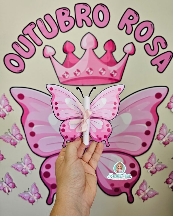 Asas para foto outubro rosa - Imagem 2
