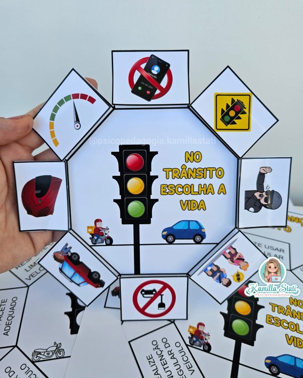 Atividade lúdica: trânsito seguro