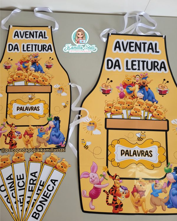 Avental da leitura (palavras) - Imagem 2