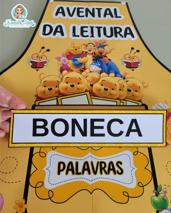 Avental da leitura (palavras) - Imagem 6