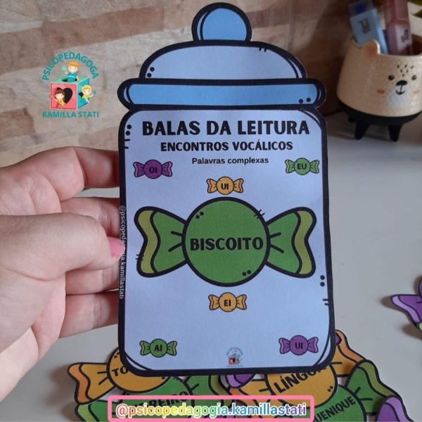 Balas da leitura: encontro vocálicos - Imagem 3