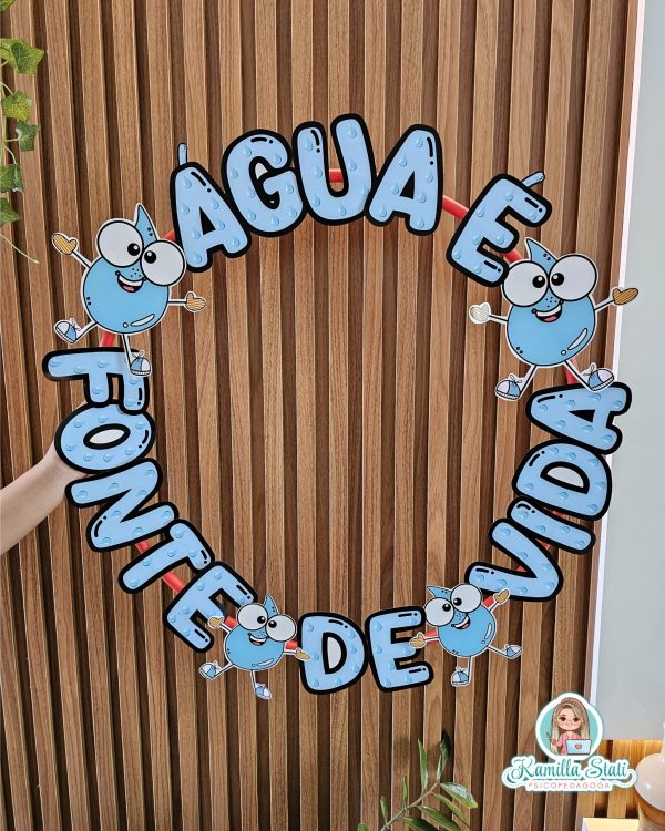 Bambolê para foto: dia da água - Imagem 2