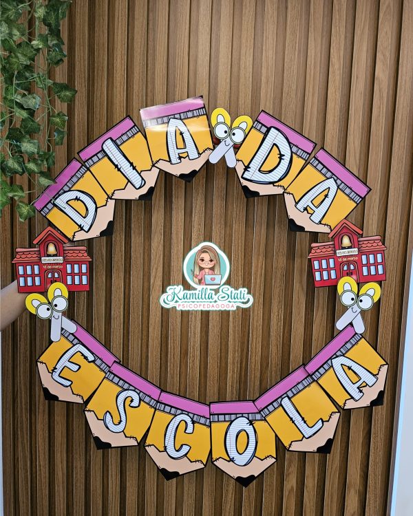 Bambolê para foto: dia da escola - Imagem 3