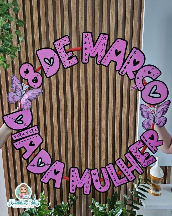 Bambolê para foto: dia da mulher - Imagem 2