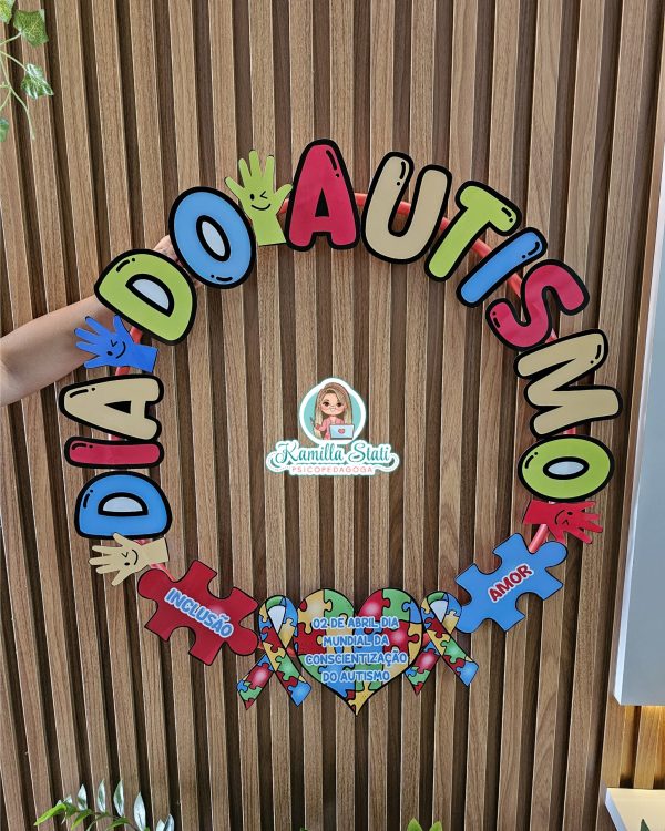 Bambolê para foto: dia do autismo - Imagem 2