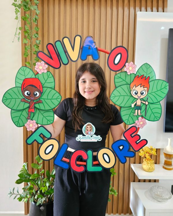 Bambolê para foto dia do folclore